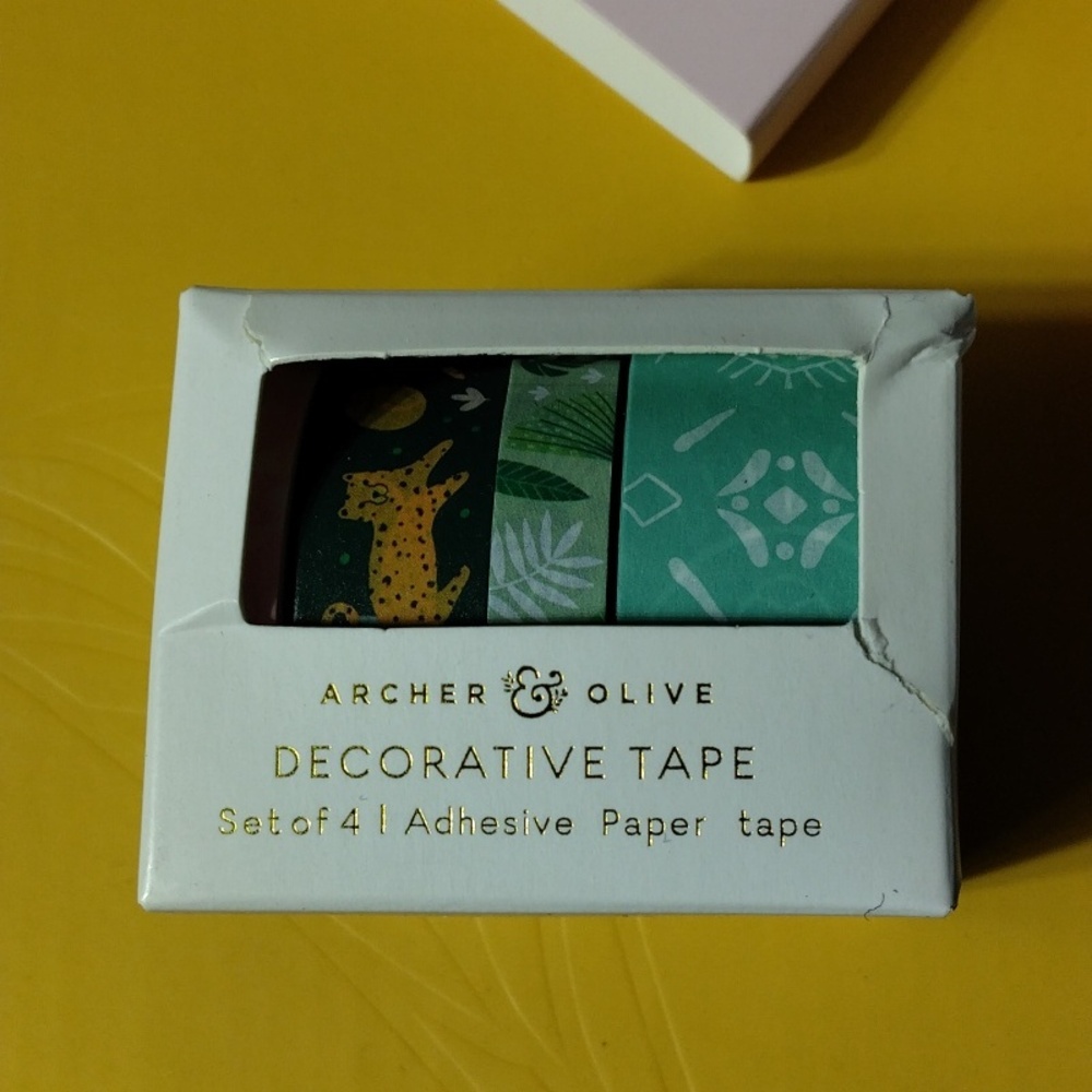 Olive and Archer bookmarks and decorative tape - Picture 3 of 3